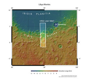 Libya Montes in context