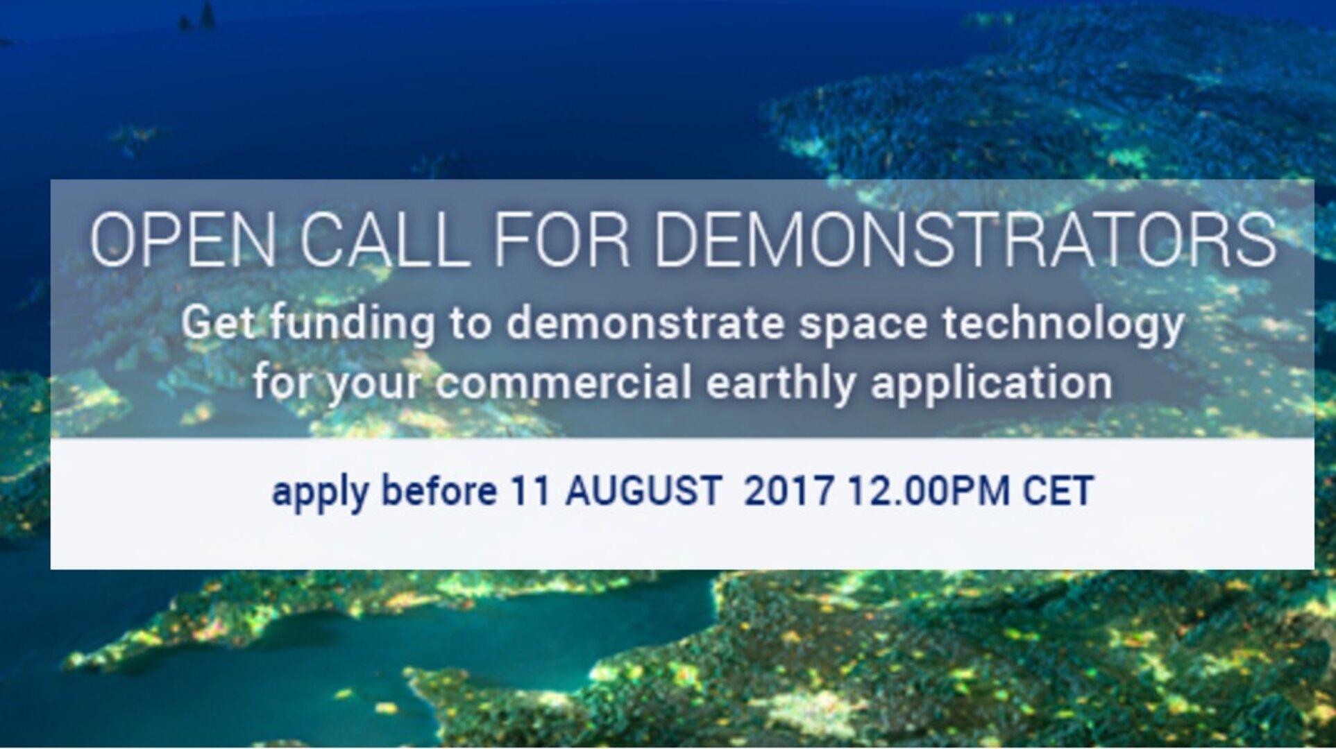 Technology Transfer Demonstrator Competition 2017