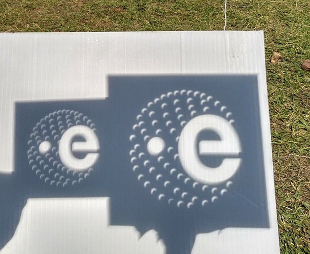 ESA logo eclipses