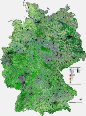 Mapping Germany’s agricultural landscape
