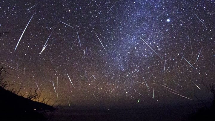 Perseid meteor shower