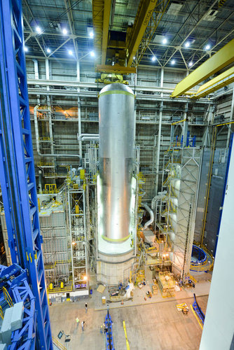 SLS rocket propellant tank 