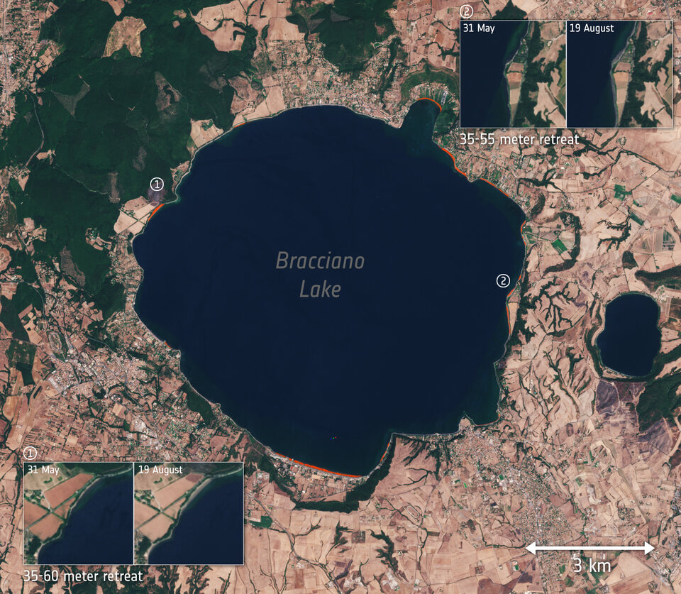 Il lago di Bracciano