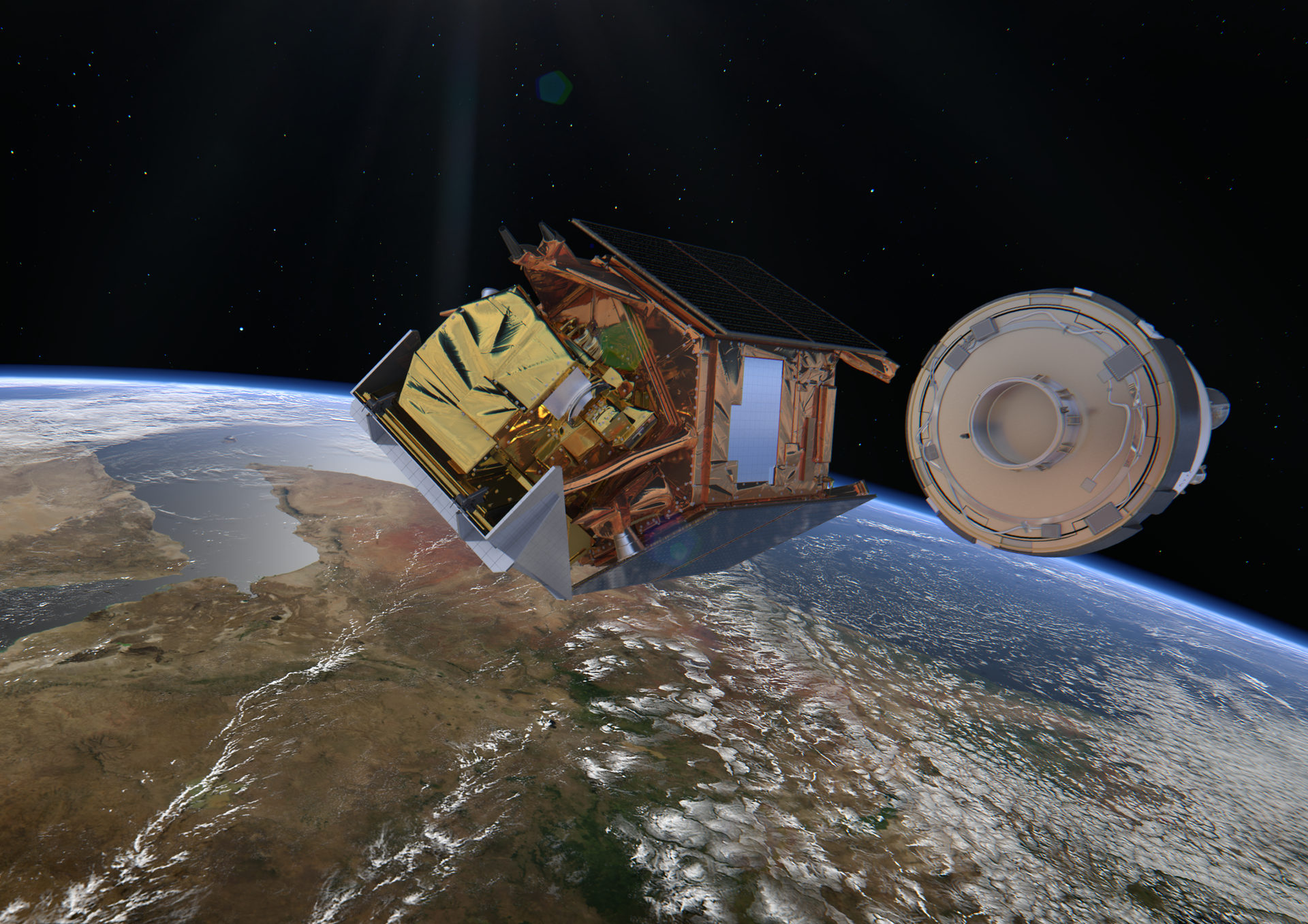 Sentinel-5P released into orbit