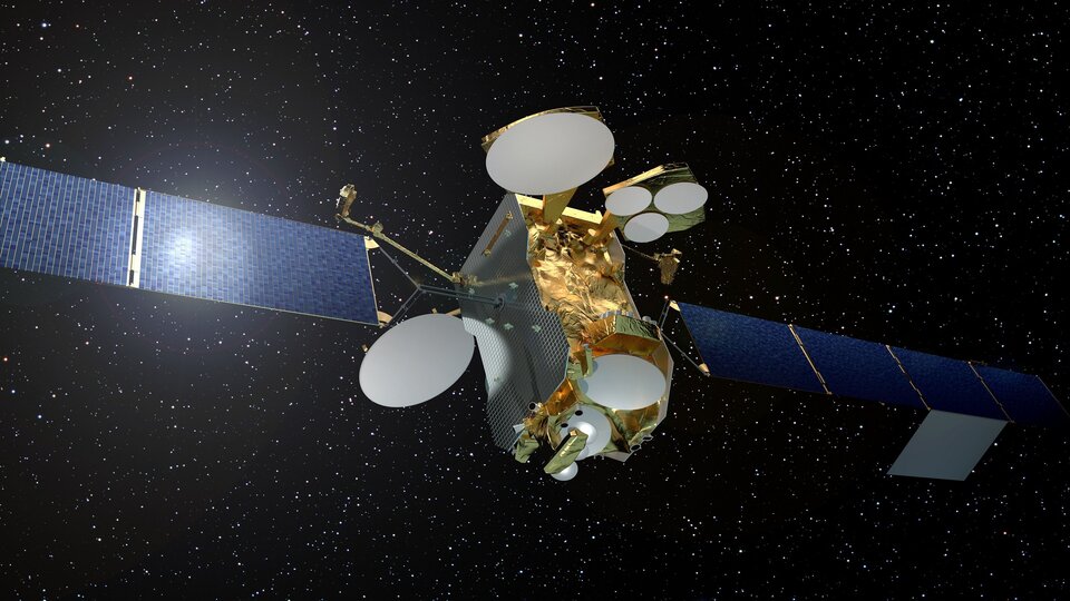 Eutelsat-172B, the first European telecommunications satellite to demonstrate electric propulsion. Lots of the selected ideas involved telecommunications antennas.