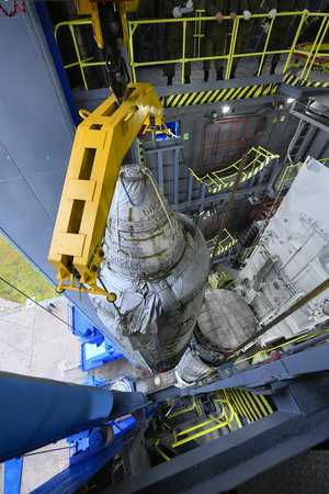 Sentinel-5P on launcher