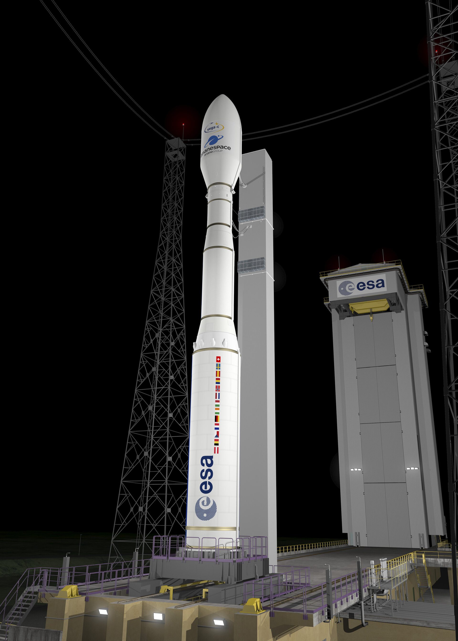 Artist's view of Vega-C