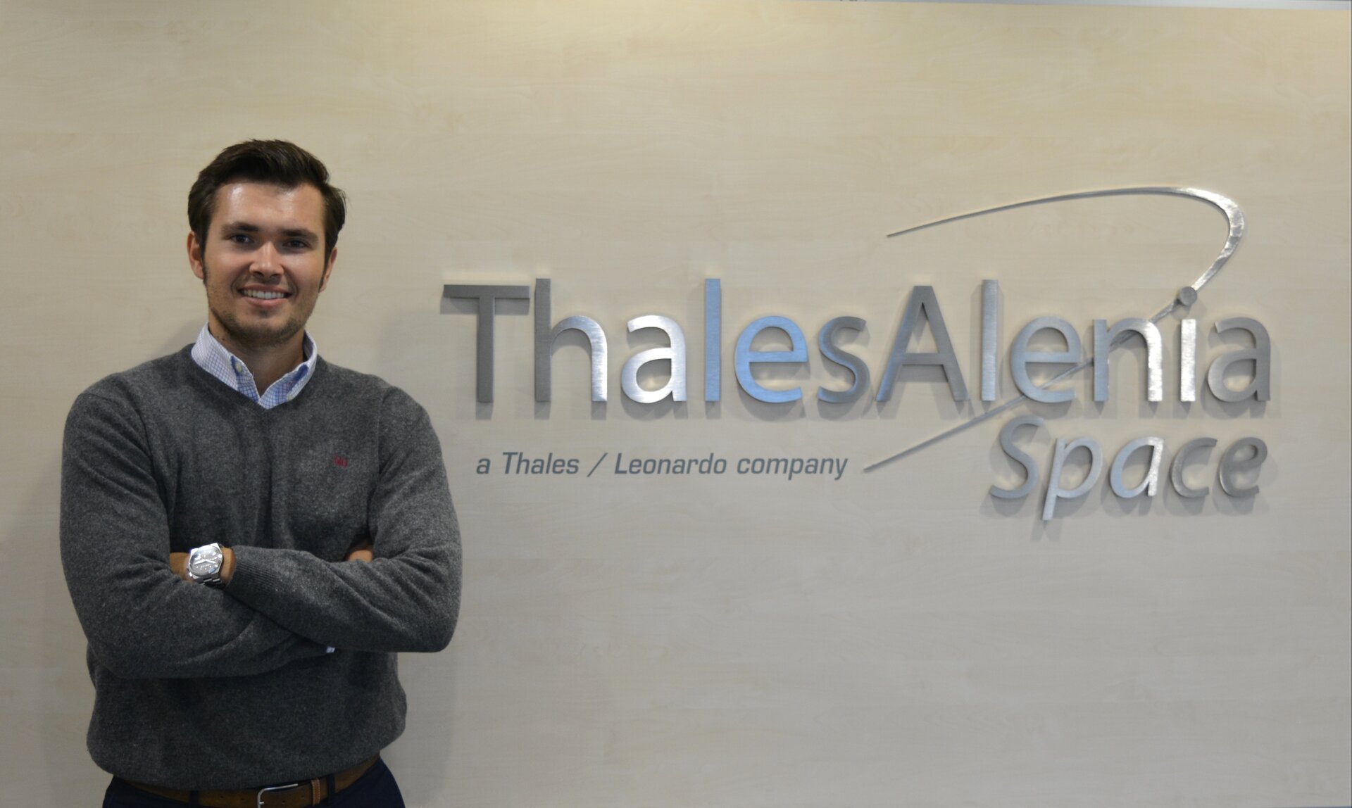 Eduardo Bressel at Thales Alenia 