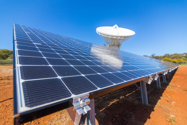 New Norcia solar panels