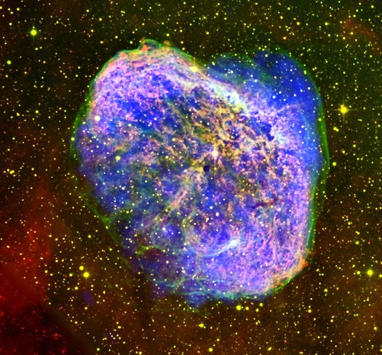 Crescent nebula 