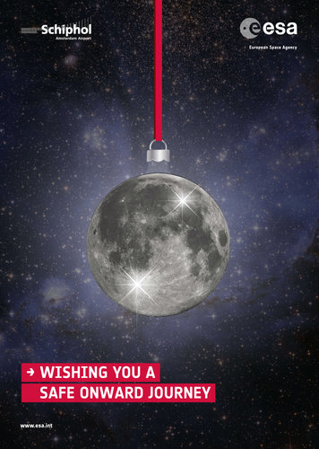 ESA Schiphol-poster: Kerst 3