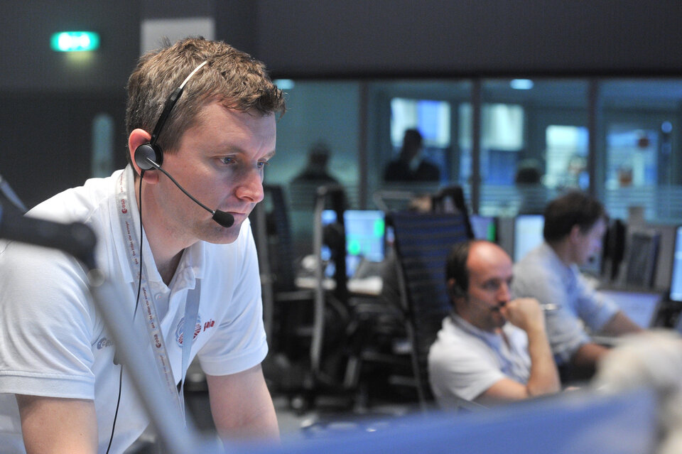 David Milligan leads the Gaia mission control team