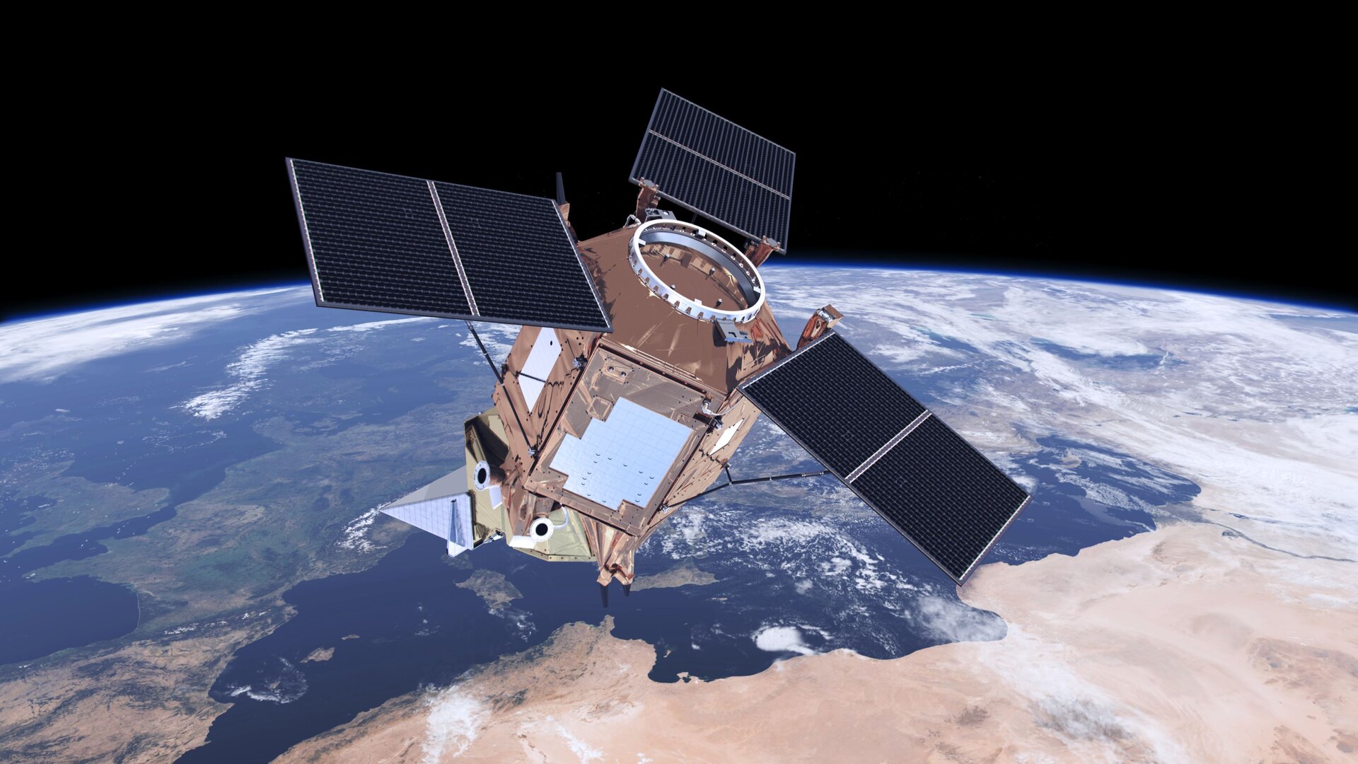 Sentinel-5P is in orbit around Earth
