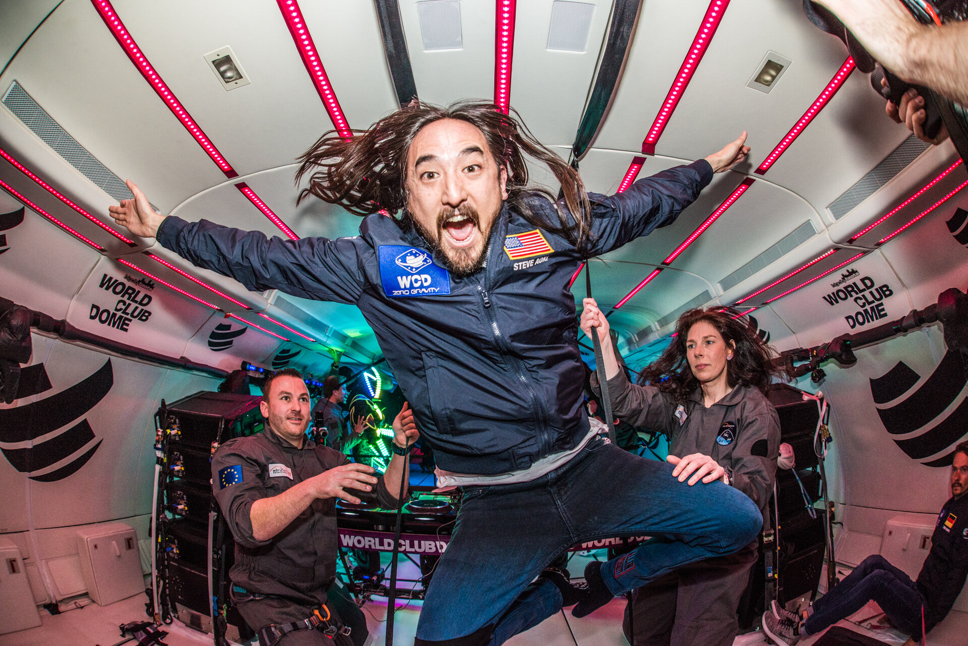 Weightless Steve Aoki