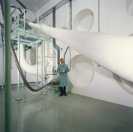 ESTEC's Large European Acoustic Facility, 1990