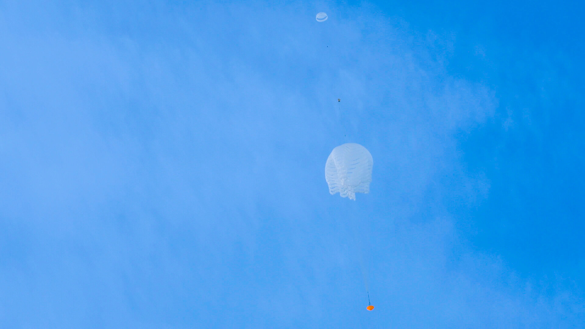 ExoMars parachute deployment