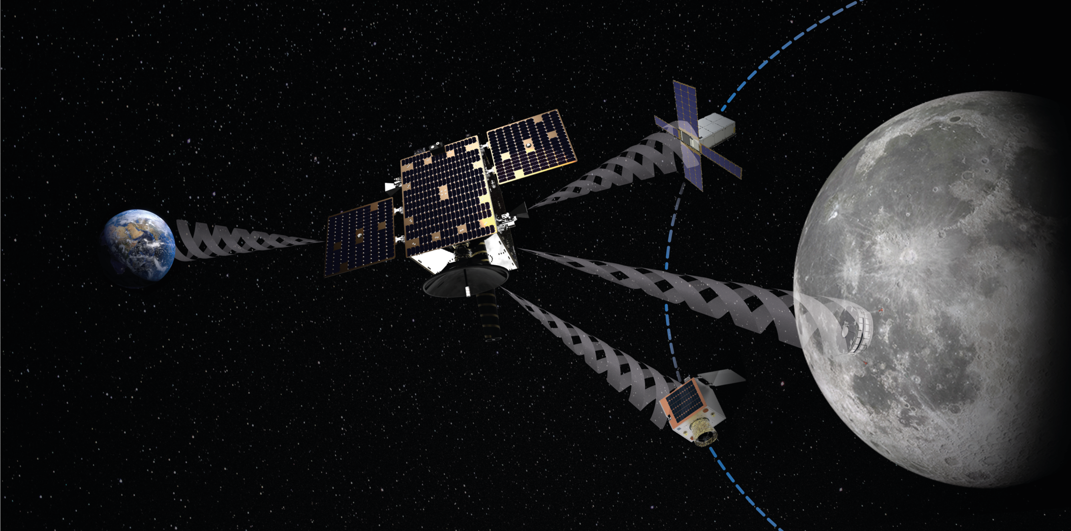 ESA - Galileo will help Lunar Pathfinder navigate around Moon