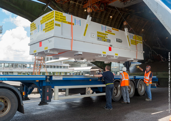 MPO arrives in Kourou