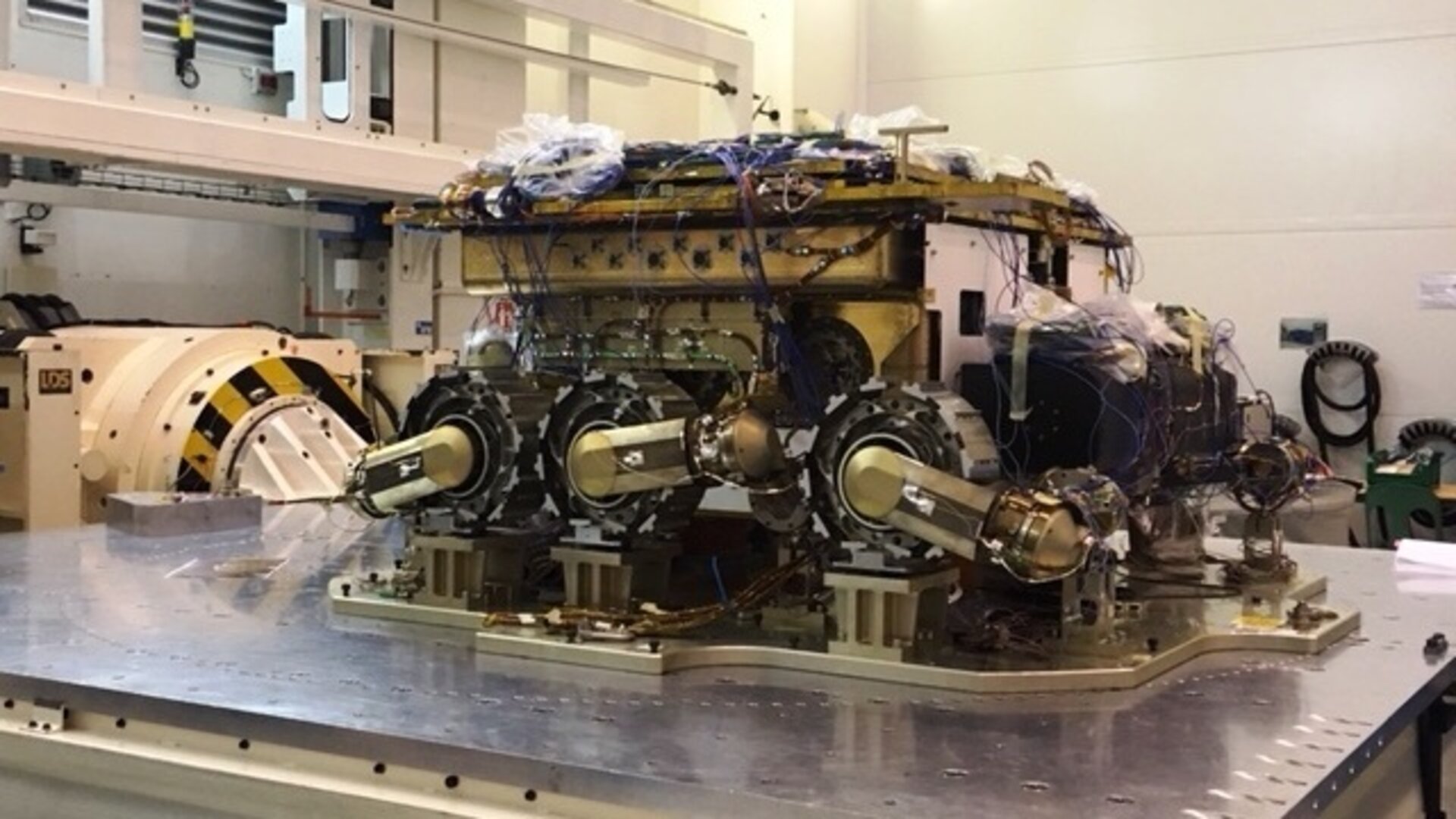 Modelo estructural del róver de ExoMars