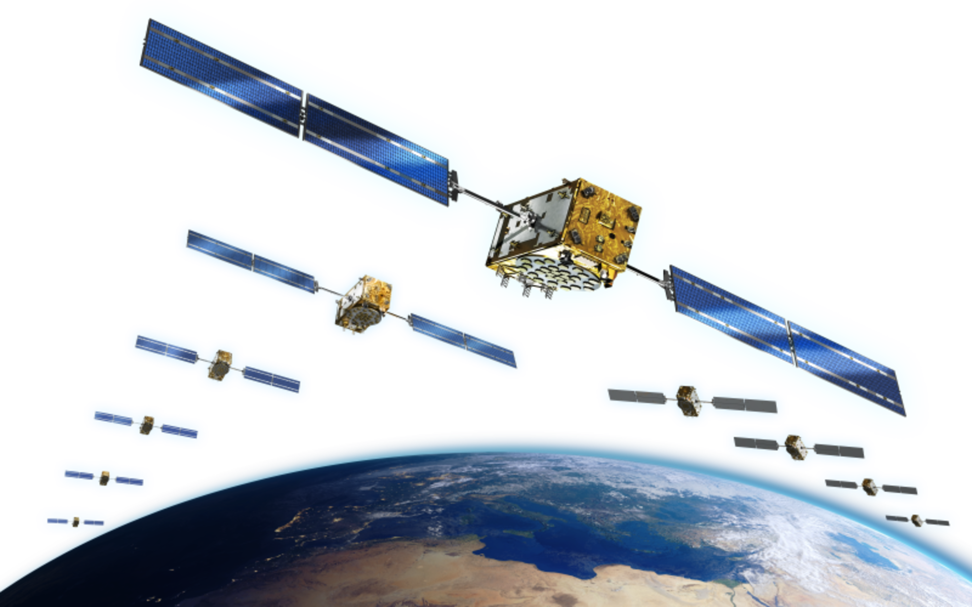 Galileo satellites