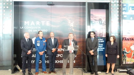 Inauguración Exposción Marte la conquista de un sueño en el CAC Valencia