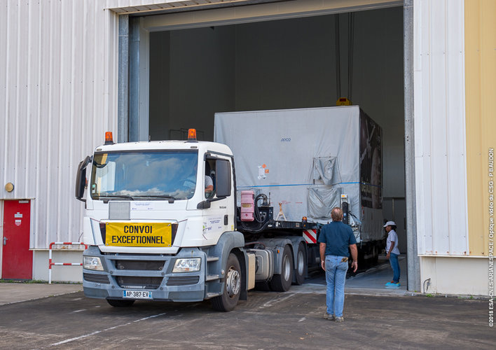 MPO arrives in Kourou