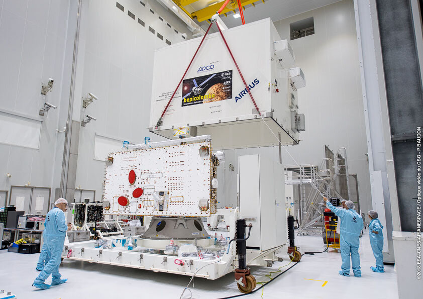 MPO unpacked at Europe’s Spaceport 