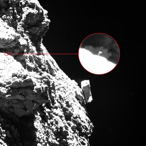 Philae waving – annotated 