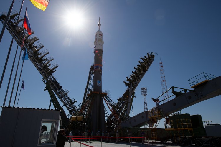 Soyuz MS-09 rocket