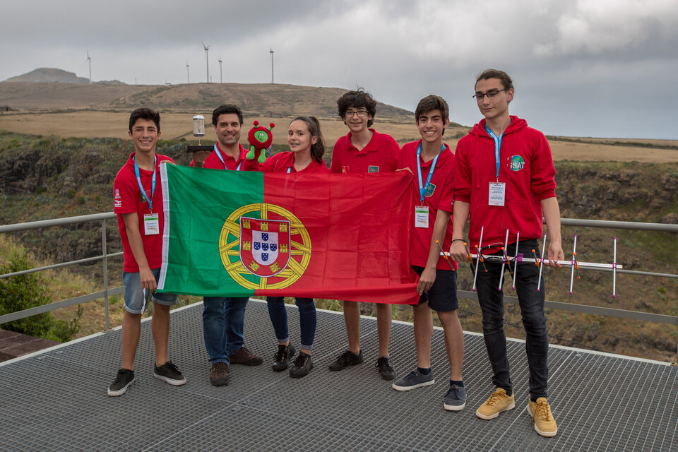 2nd prize: Team GSat from Colégio Guadalupe, Portugal