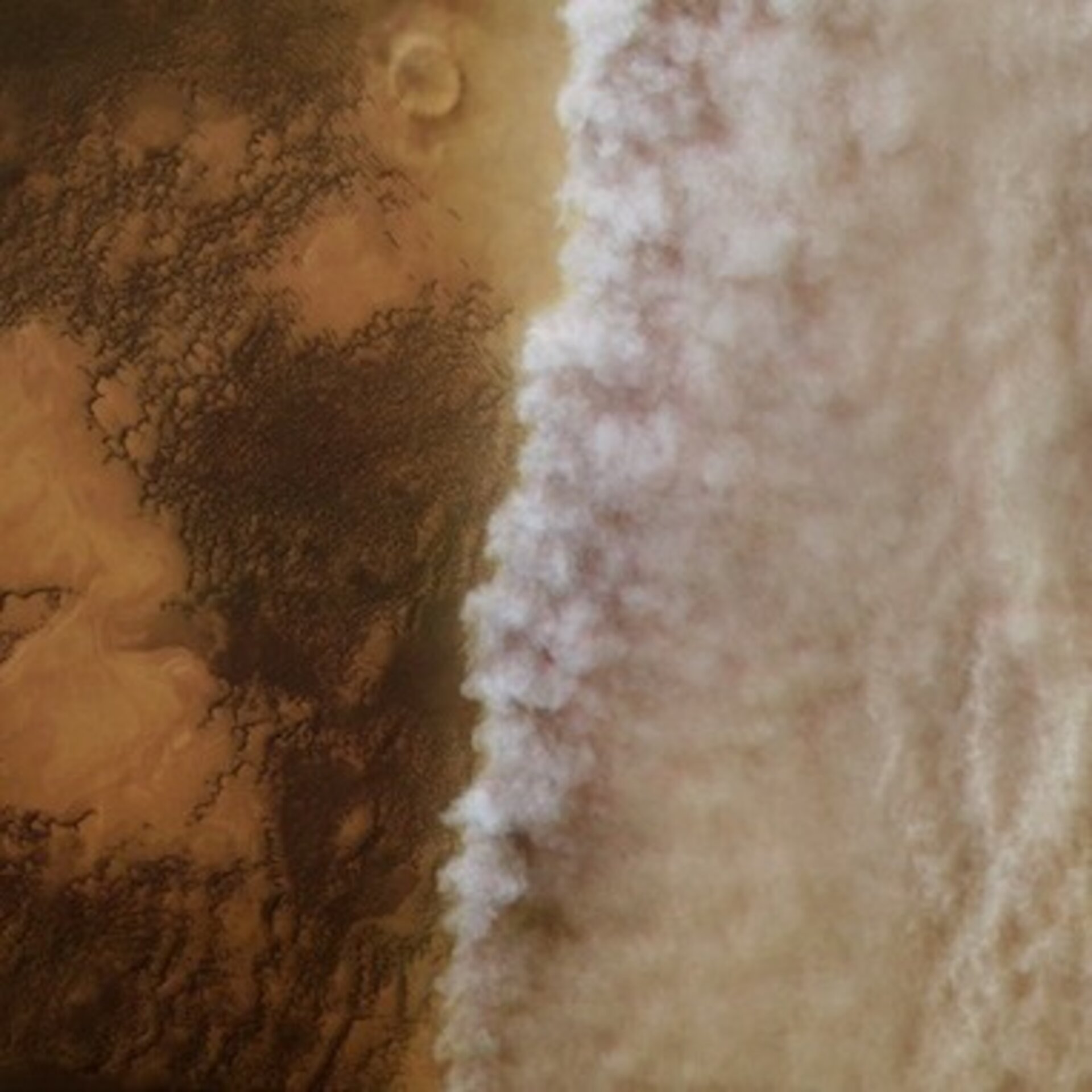 Mars dust storm