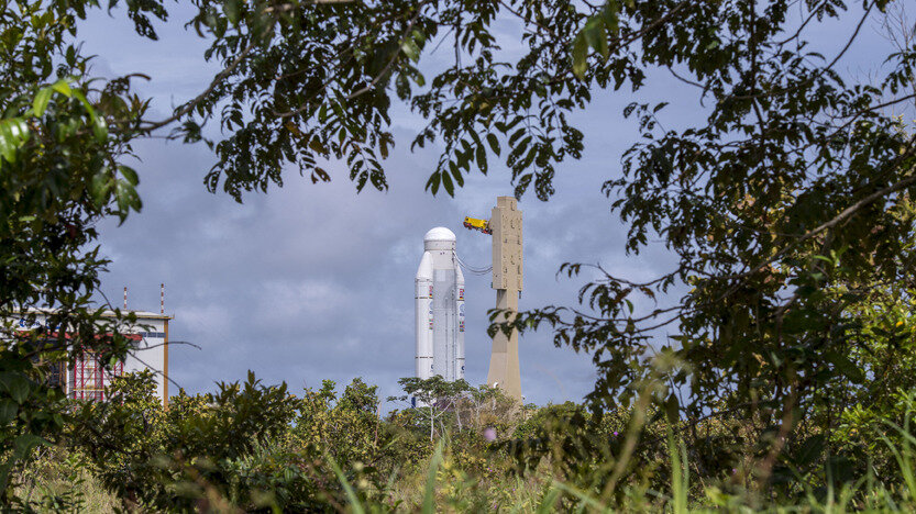 Moving Galileo's launcher