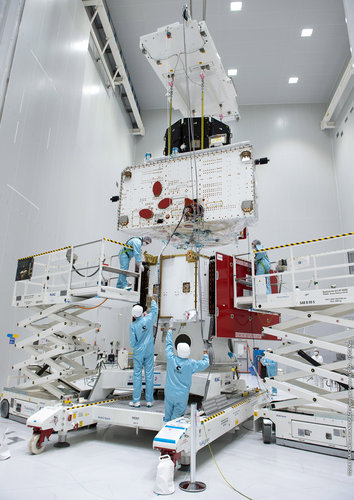BepiColombo stack 'fit check'