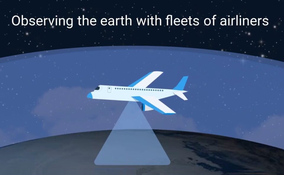 Observing the Earth with fleets of airliners
