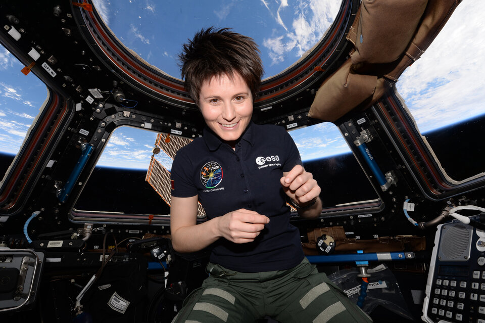 ESA astronaut Samantha Cristoforetti