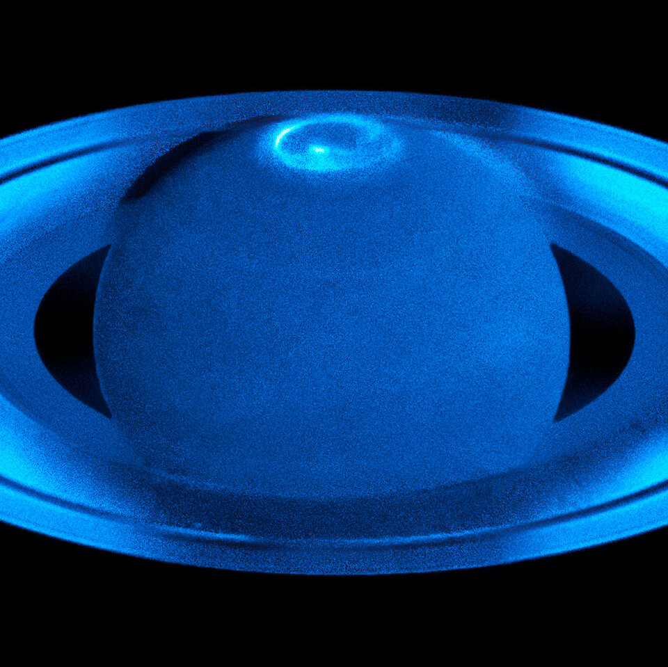 Saturn’s northern auroras