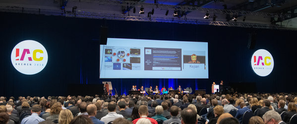 Audience during Head of Space Agencies Plenary session