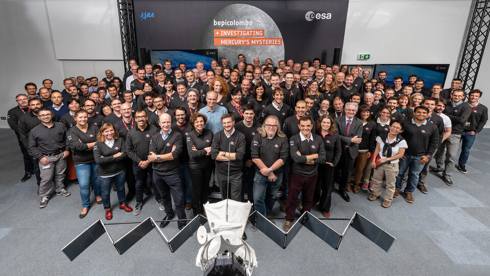 ESOC awaiting final countdown befor launch of BepiColombo