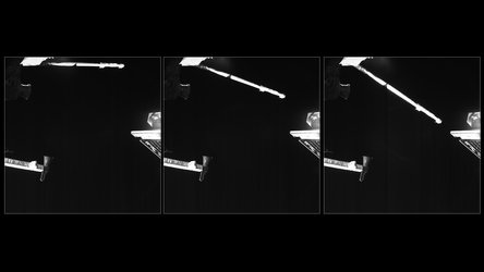 BepiColombo magnetometer boom deployed