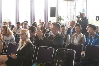 Media representatives during Heads of Agencies press conference