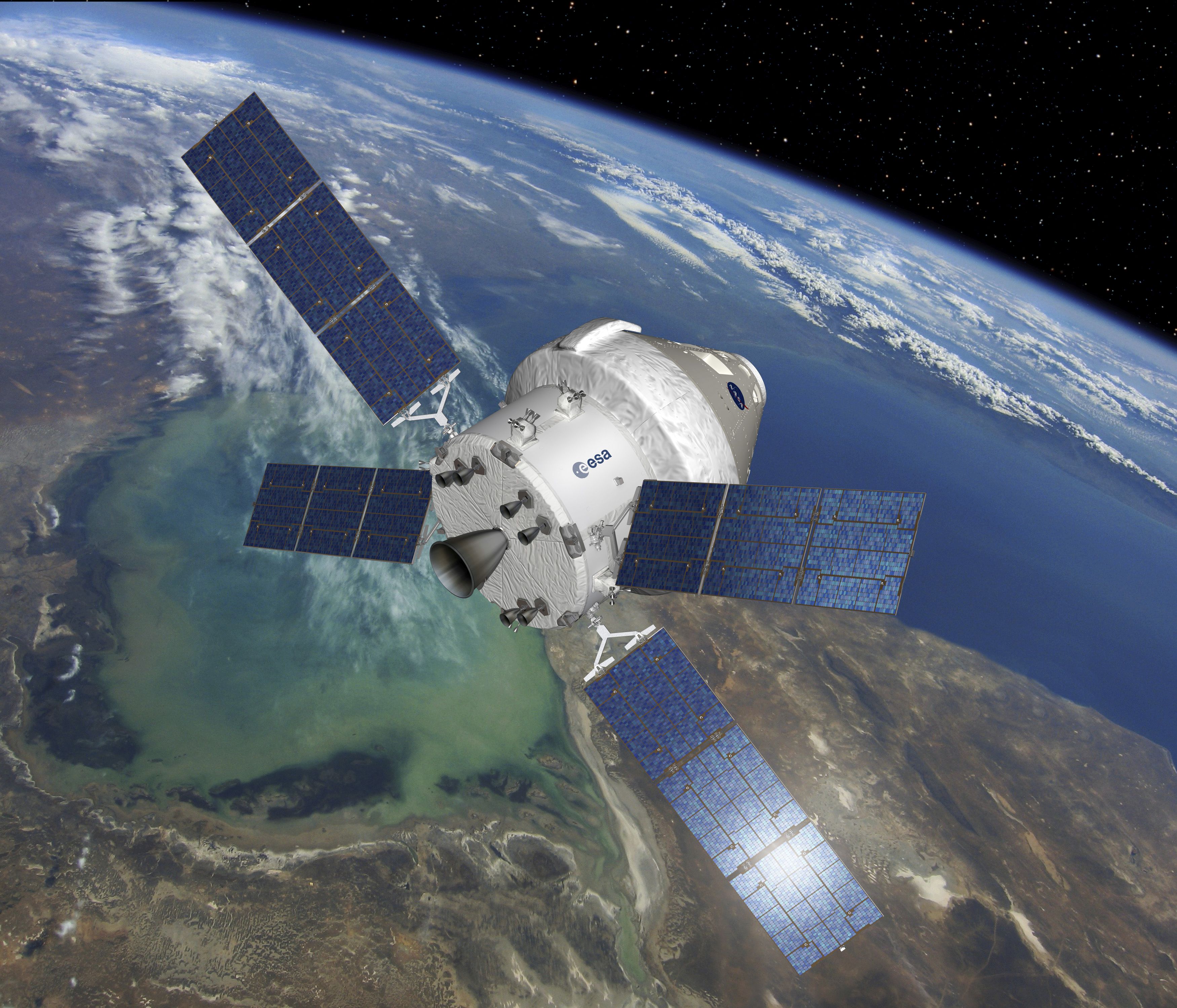 Esa Space For Kids European Service Module Delivered To Nasa