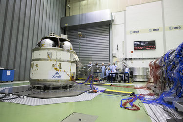 Vega-C upper stage shaker test