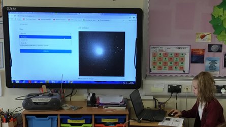 Comet 46P at primary school