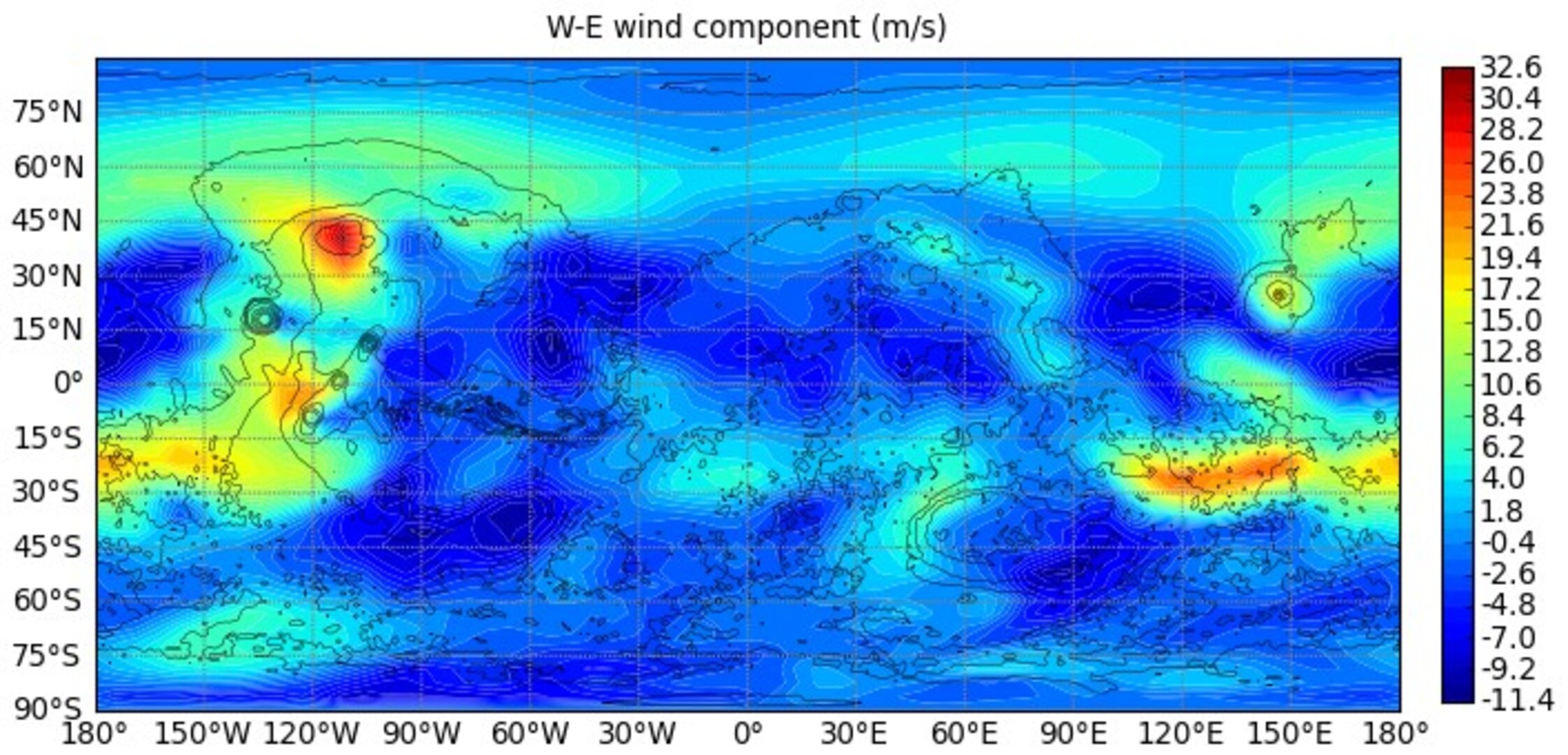 The Martian Climate Database can provide many parameters regarding the atmosphere on Mars, from the temperature to wind speed. 