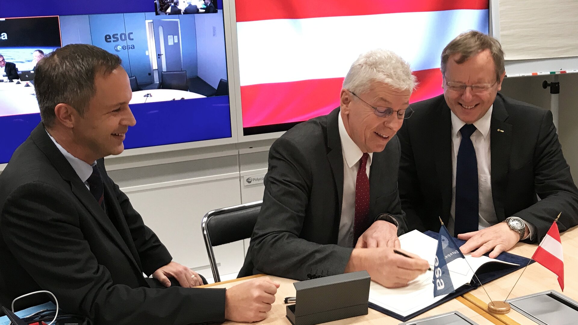 Austrian Research Promotion Agency signs joint statement supporting Europe's launcher industry