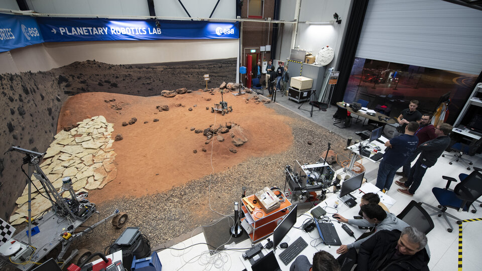 “Mars Yard” de la ESA