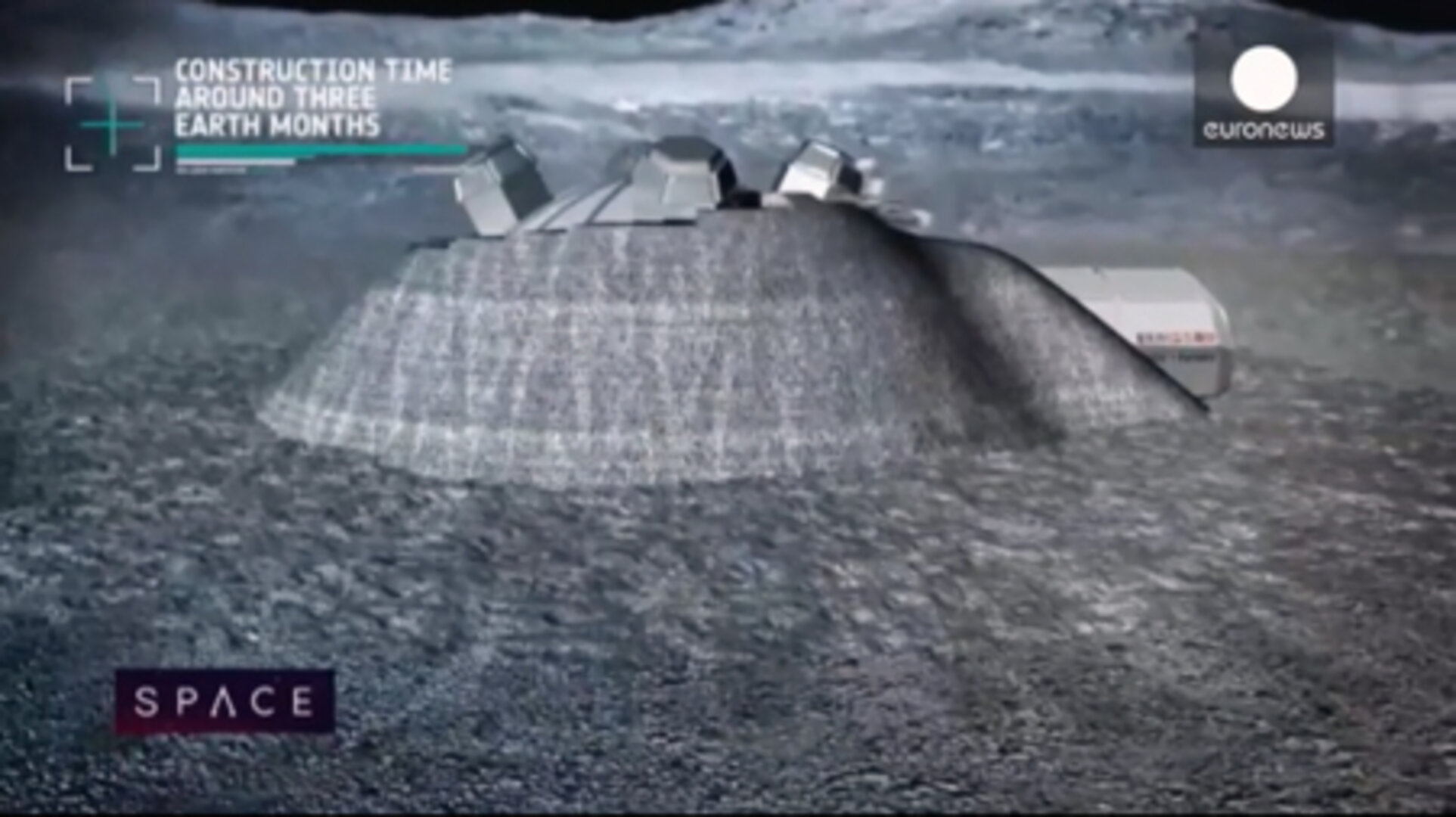 Moon village from Euronews video