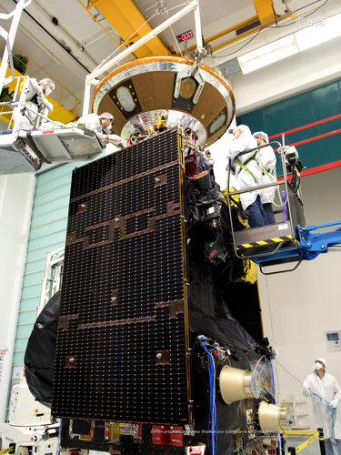 L’orbiteur ExoMars pour la détection de gaz à l’état de trace à l’essai