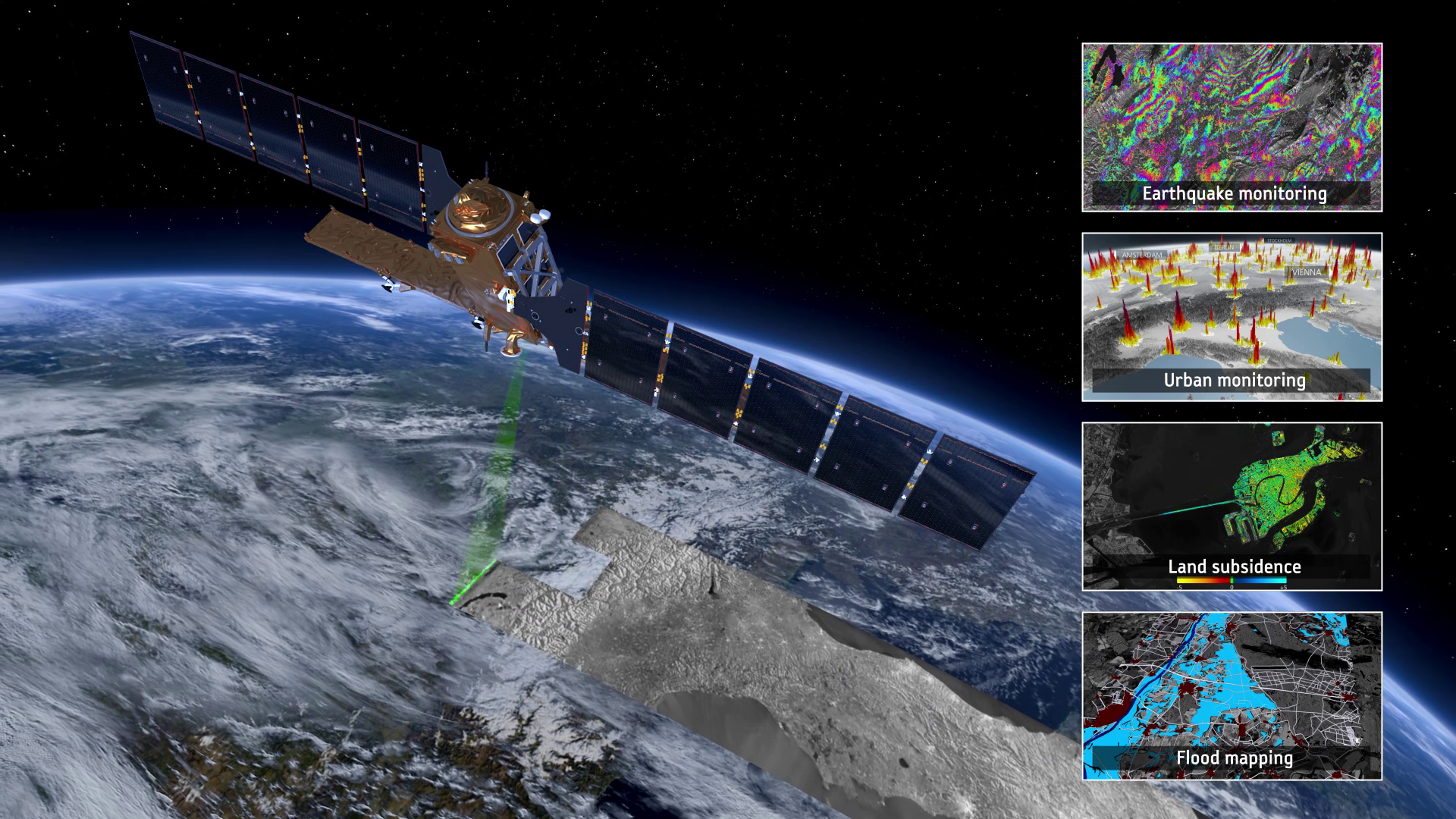 Monitoring changing land with Sentinel-1