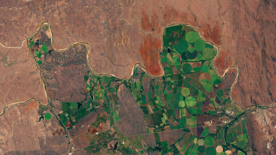 Farms along the Crocodile River